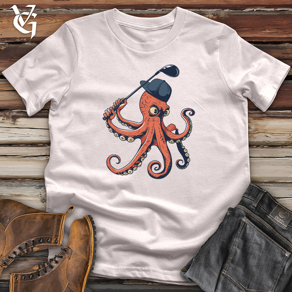 Octopus Golfing Ace Softstyle Tee