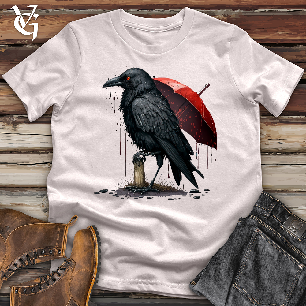 Raven in the Rain Softstyle Tee