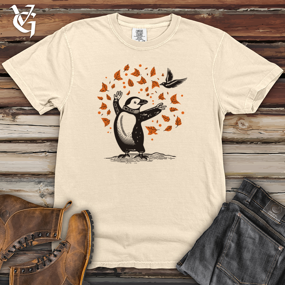 Chilly Leaf Fling Heavy Cotton Comfort Colors Tee