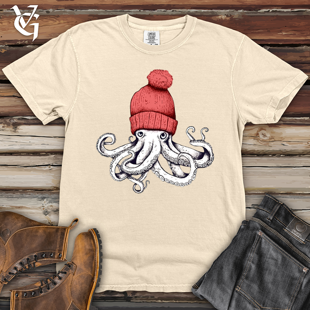 Octopus Chillin Heavy Cotton Comfort Colors Tee
