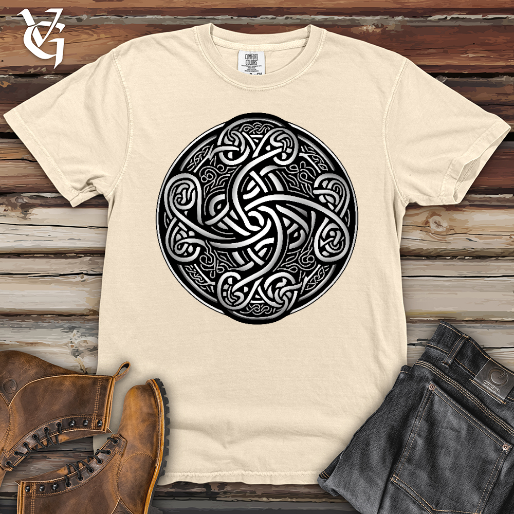 Silver Celtic Knot Heavy Cotton Comfort Colors Tee