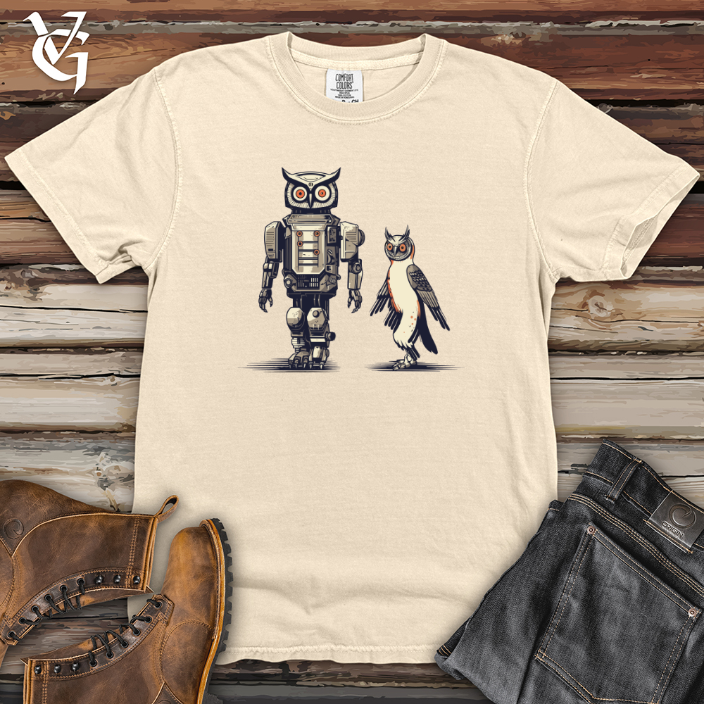 Mech Owl Companion 01 Heavy Cotton Comfort Colors Tee