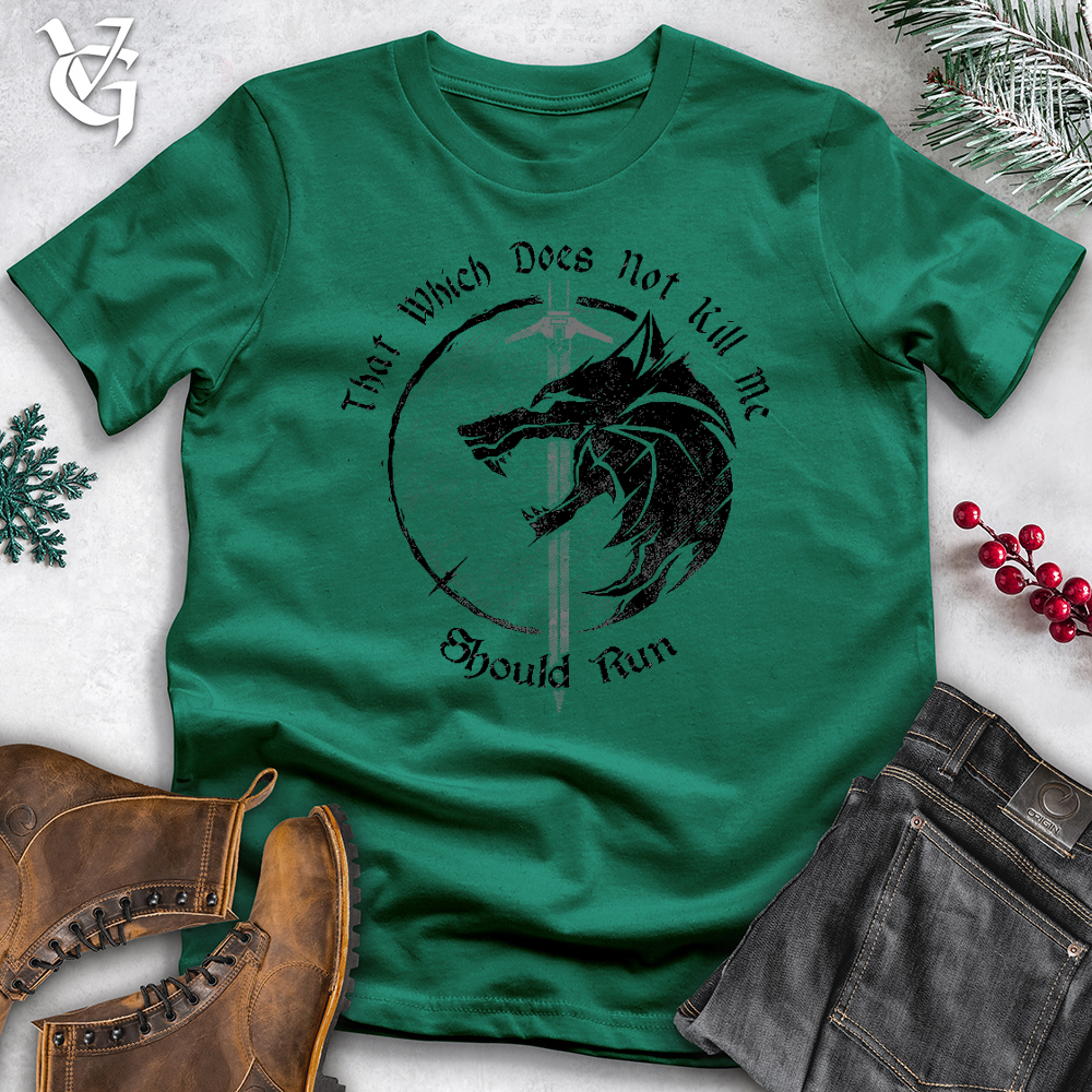 Should Run Wolf Cotton Tee