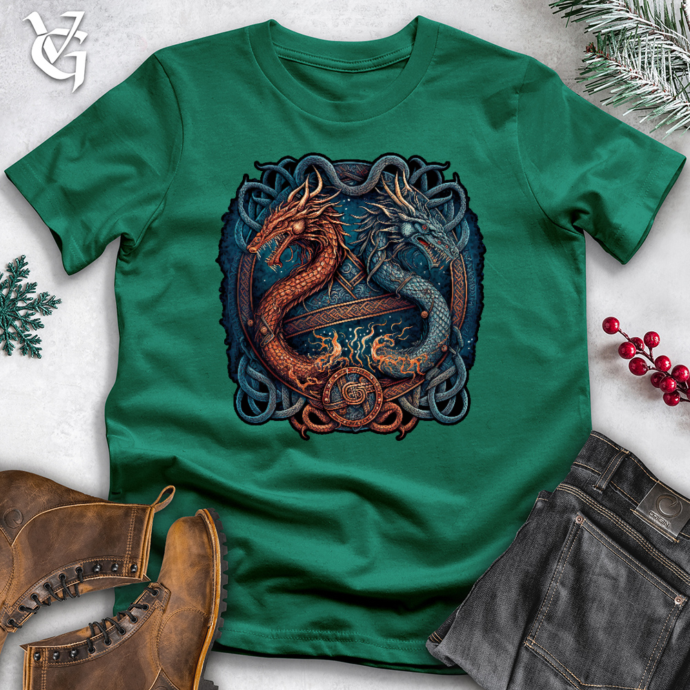 Double Trouble Dragon Cotton Tee