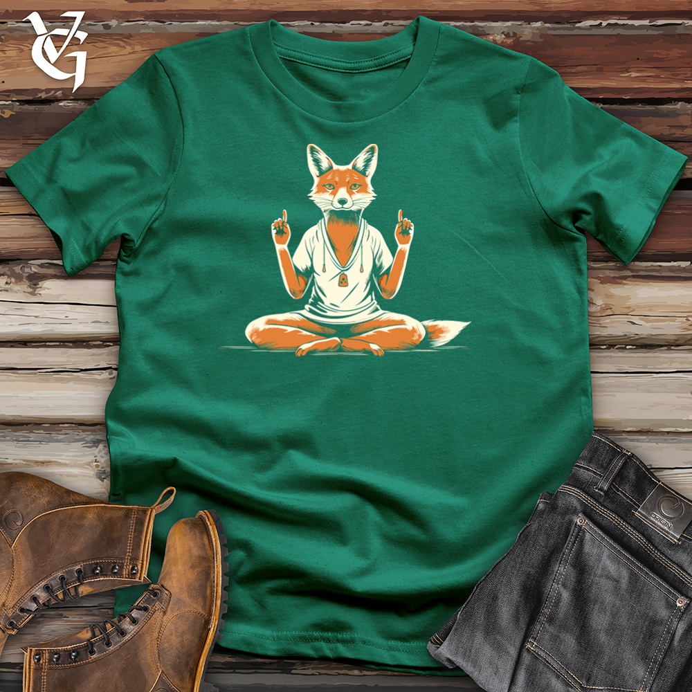 Zenful Fox Cotton Tee