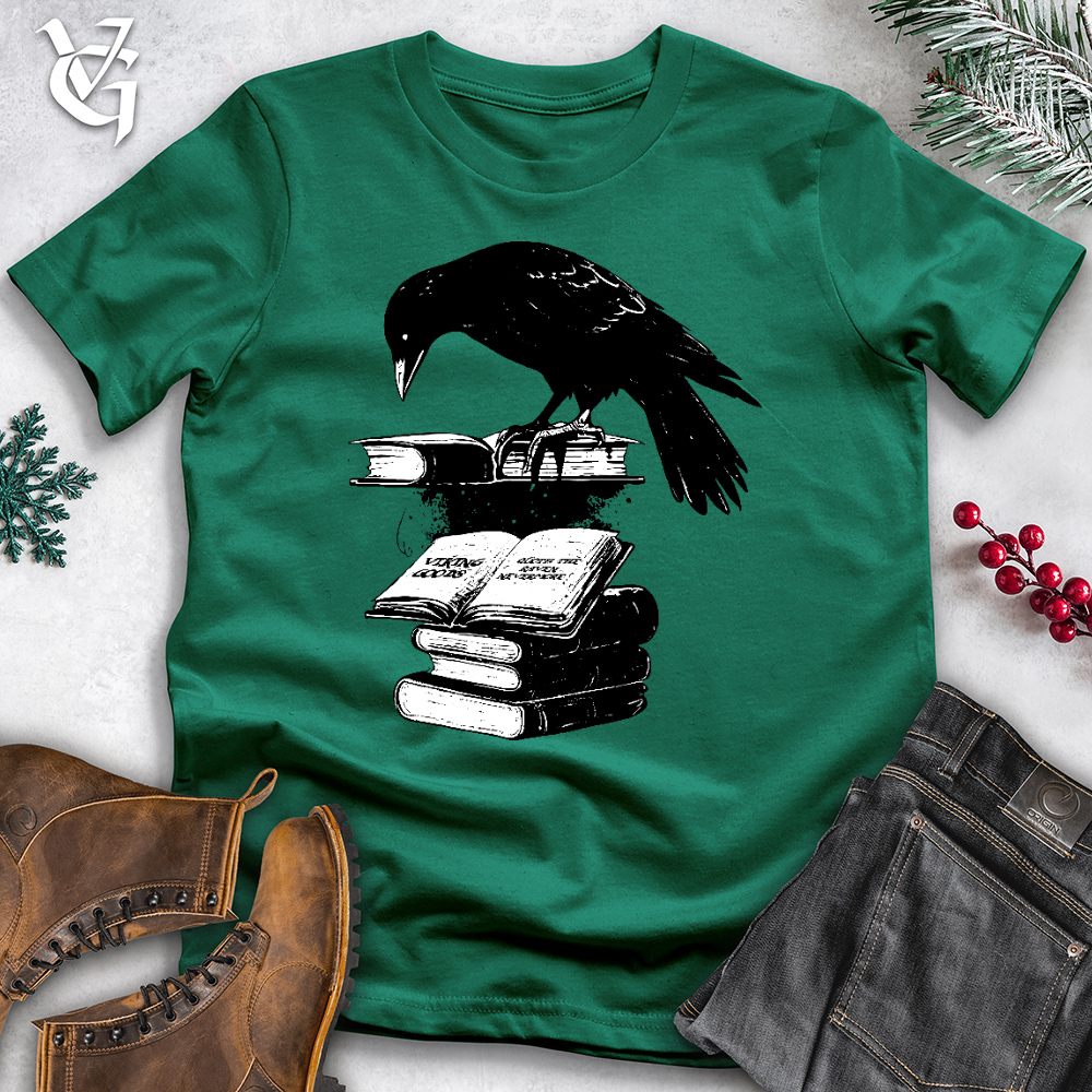 Raven Reading Fanatic Cotton Tee