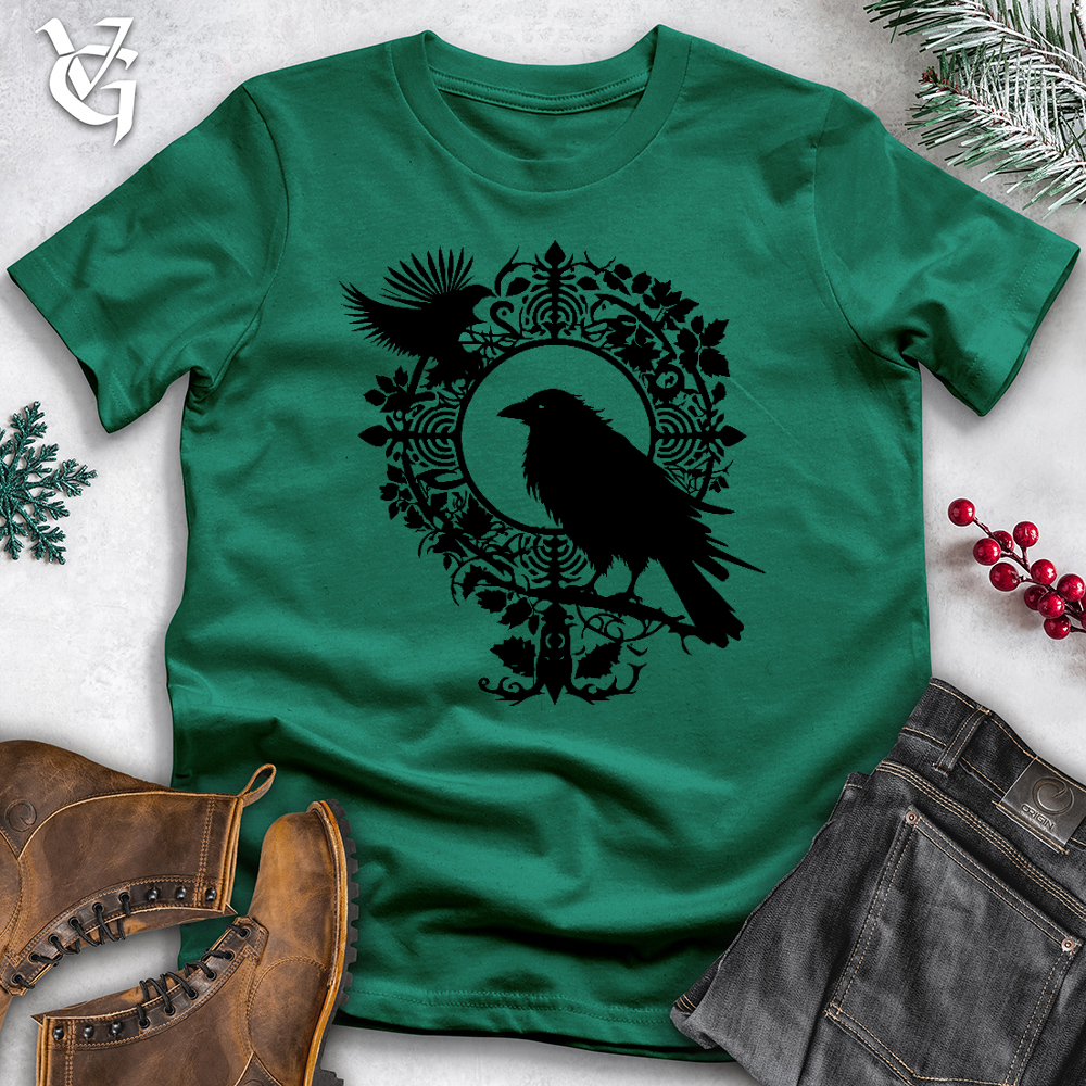 Raven and Vegvisir Cotton Tee