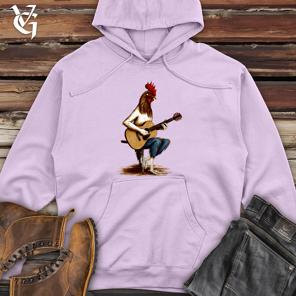 Chicken Guitarist Midweight Hooded Sweatshirt
