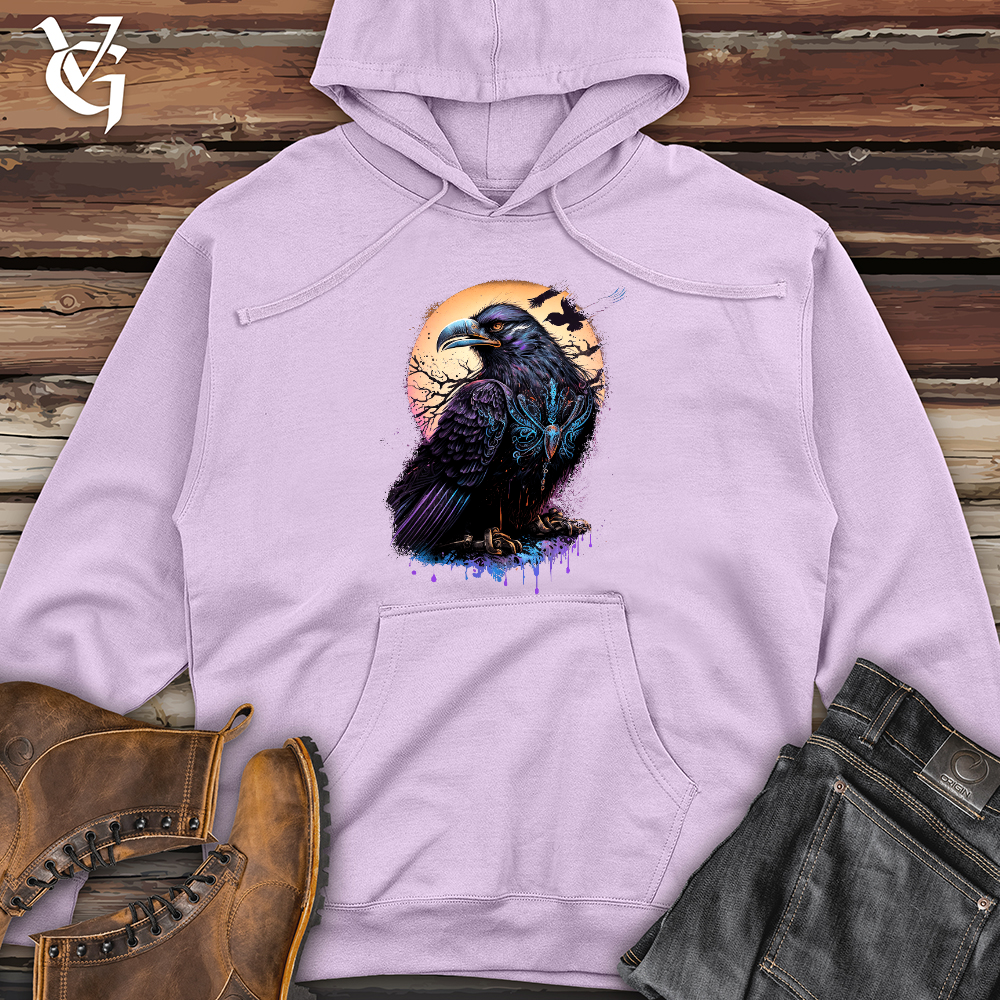 Viking Raven 02 Midweight Hooded Sweatshirt