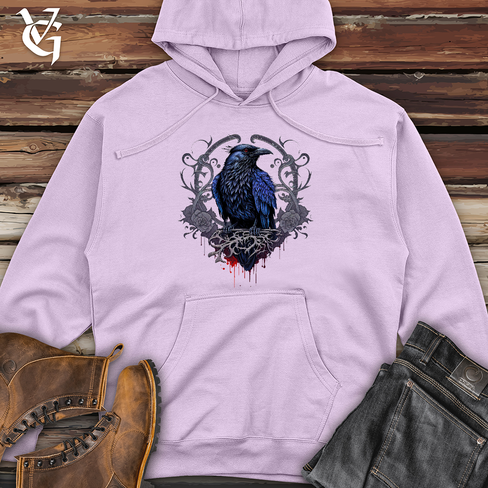 Odins Raven Midweight Hooded Sweatshirt
