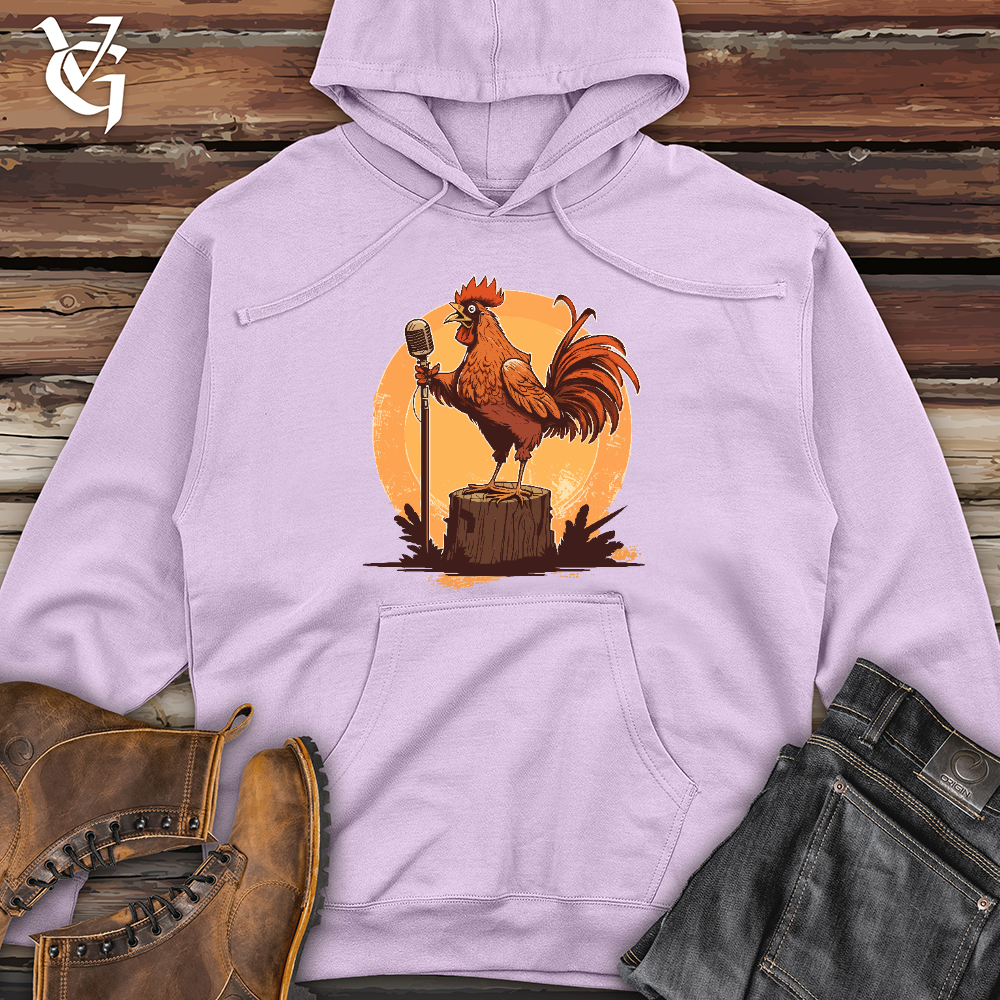 Chicken Rockstar Midweight Hooded Sweatshirt
