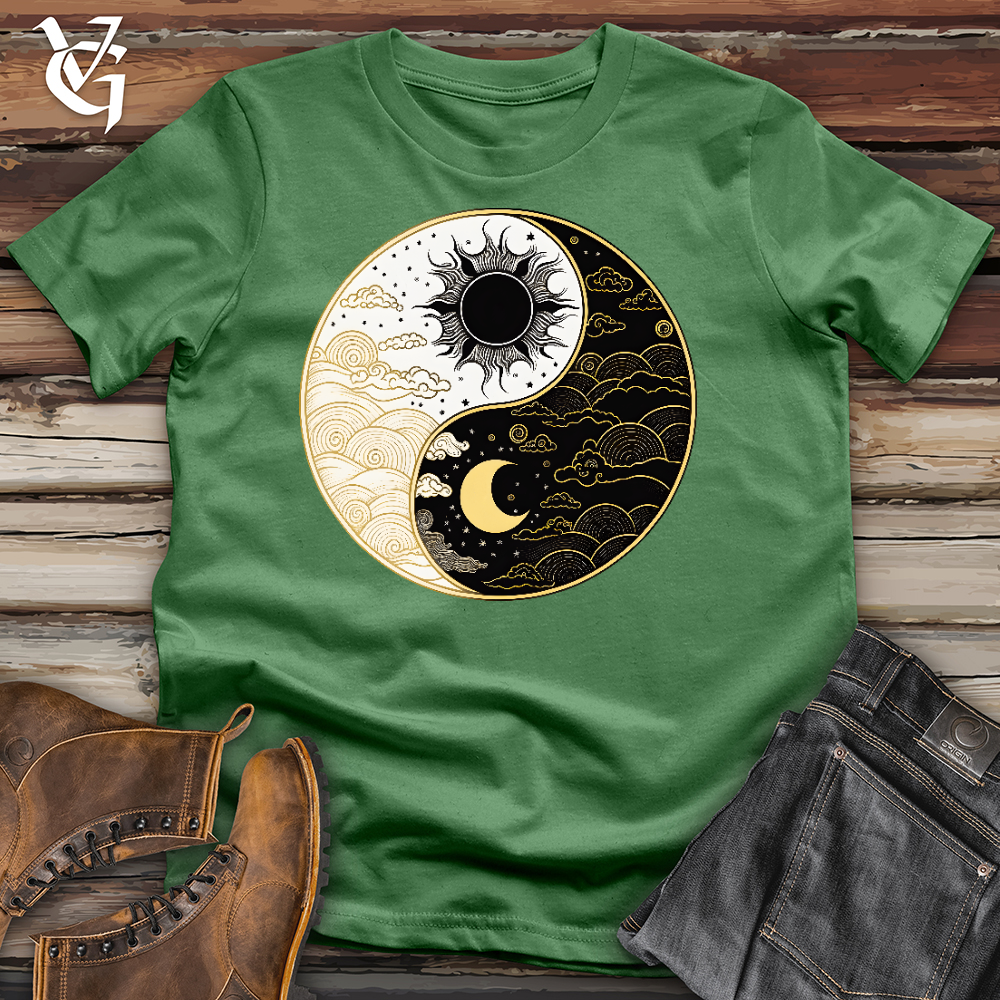 Sun And Moon Yin Yang Cotton Tee