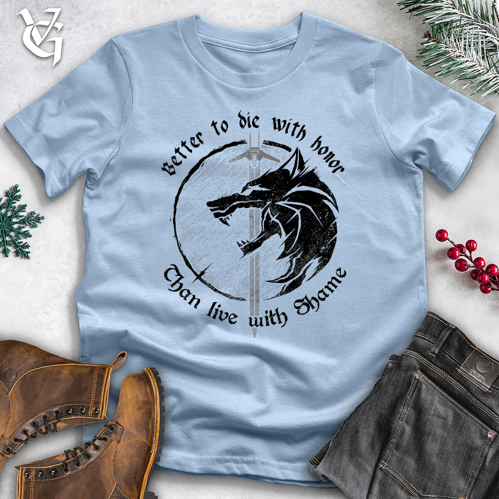 Die With Honor Wolf Cotton Tee