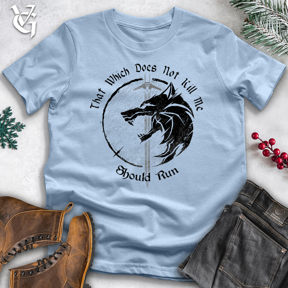 Should Run Wolf Cotton Tee