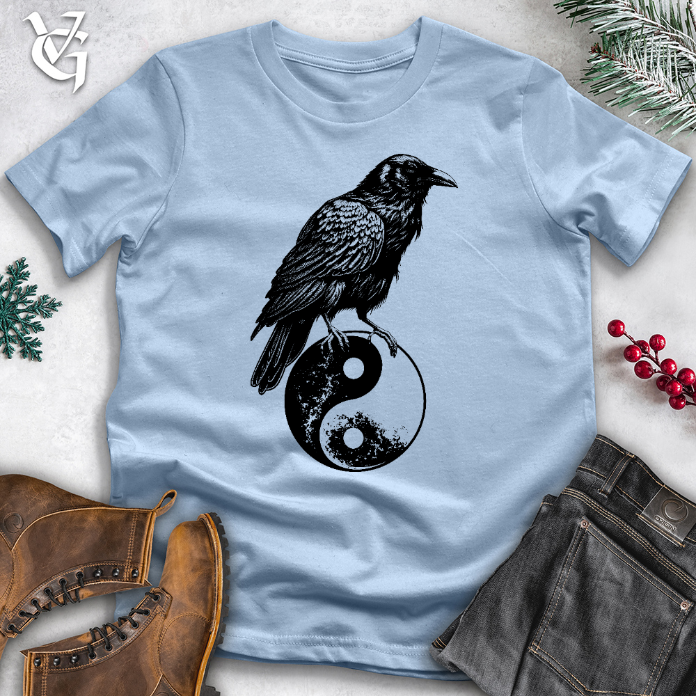 Raven Ying Yang Cotton Tee