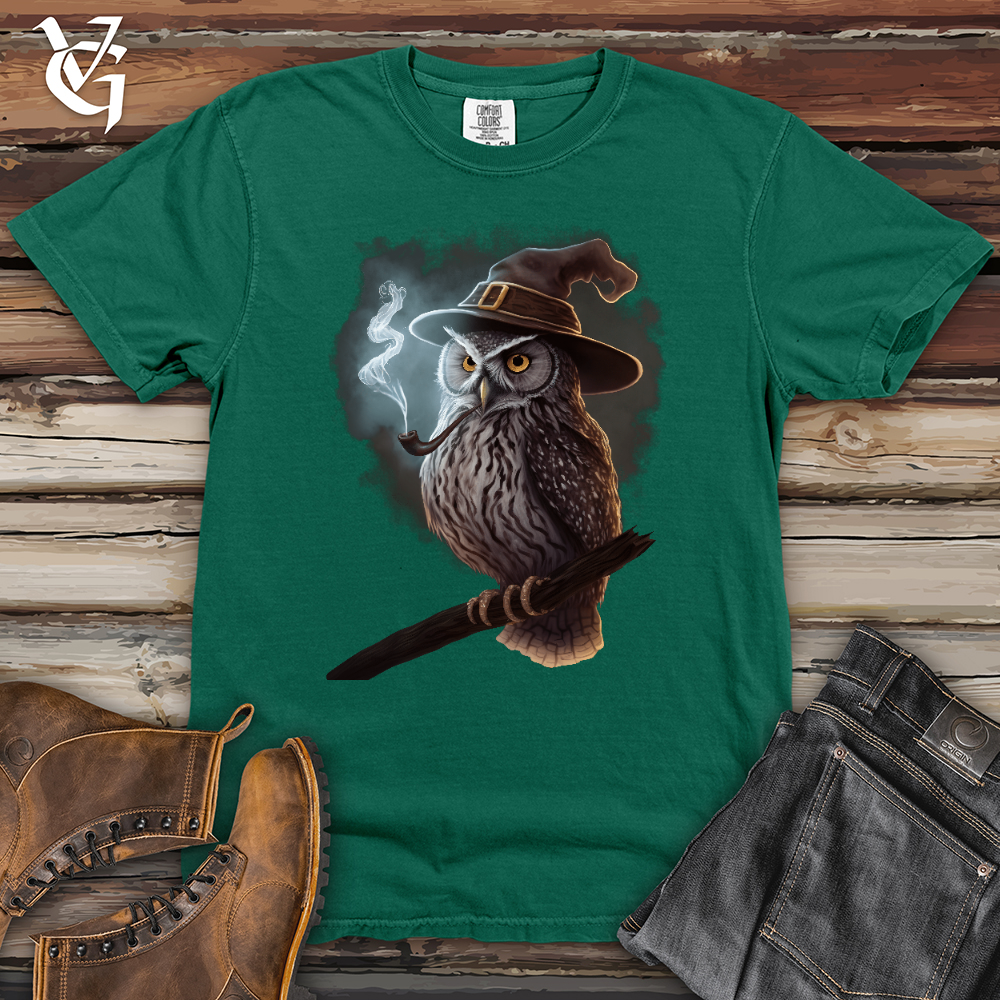 Owl Wizard Heavy Cotton Comfort Colors Tee