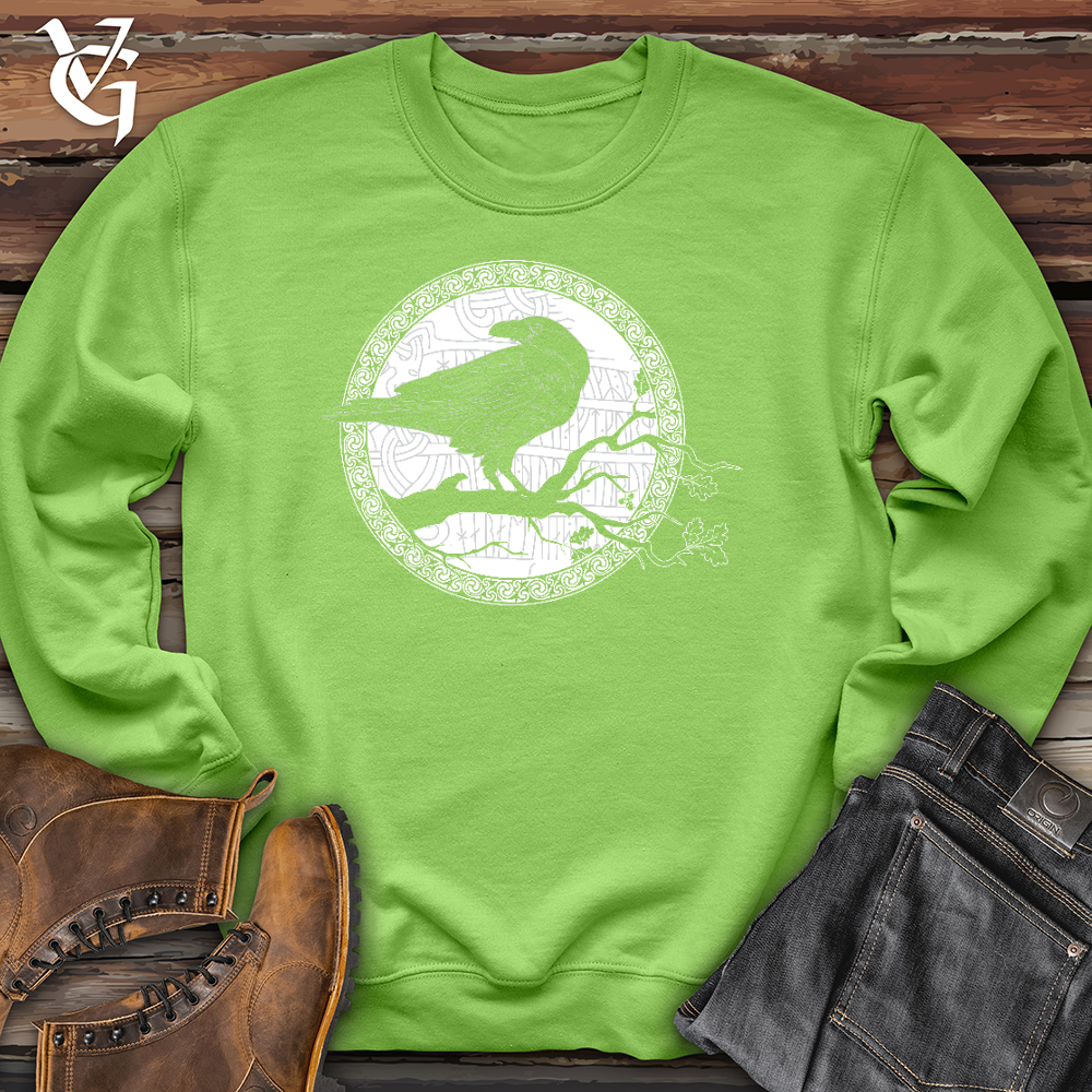 White Raven Winter Crewneck