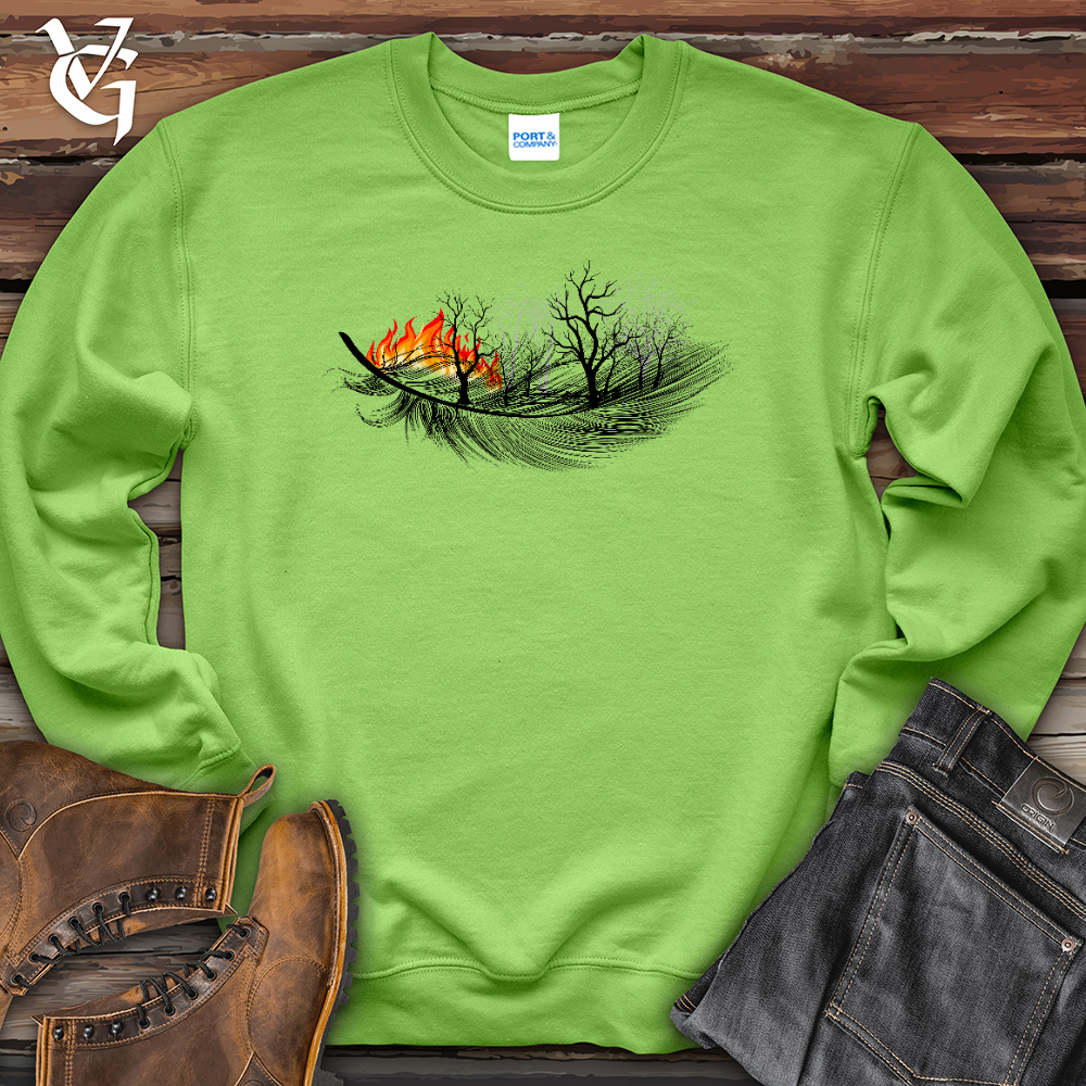 Feathered the Flames Crewneck