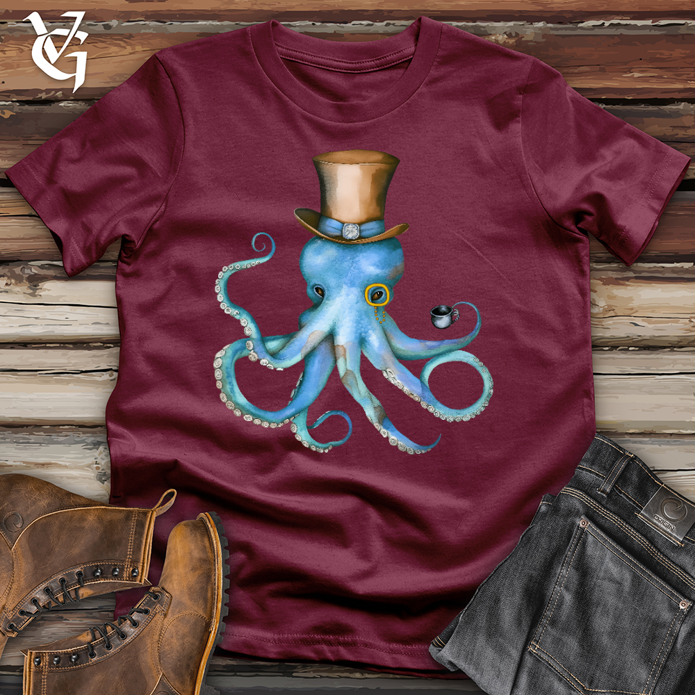 Top Hat Octopus Softstyle Tee