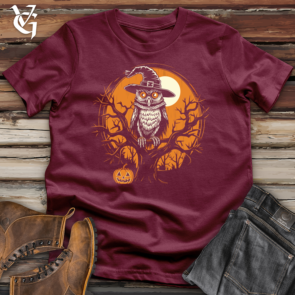 Mystical Owl Witch Hat Softstyle Tee