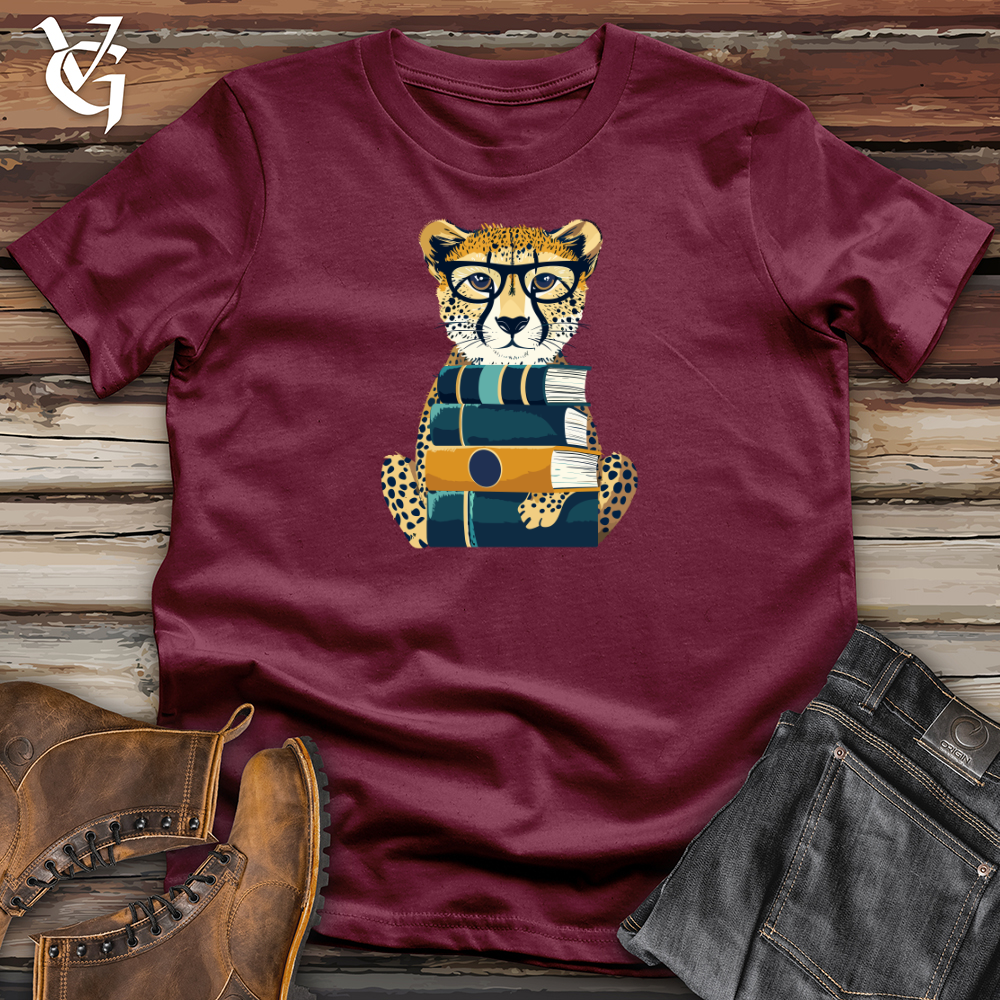 Cheetah Scholar Stack Softstyle Tee