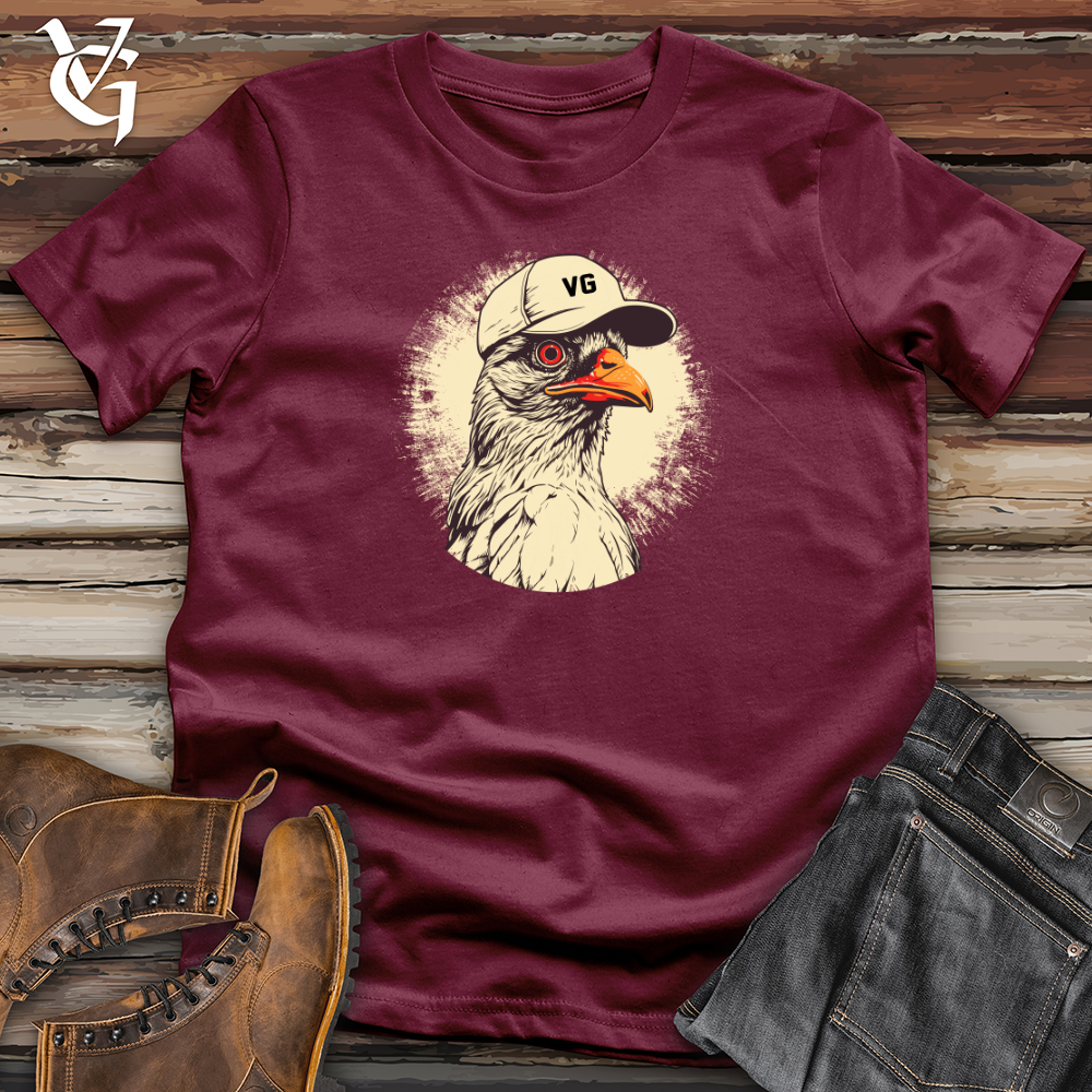 Baseball Batting Chicken Softstyle Tee