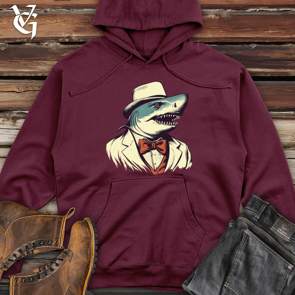 Vintage Sharkster Midweight Hooded Sweatshirt