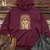 Sloth Regal Throne Midweight Hooded Sweatshirt