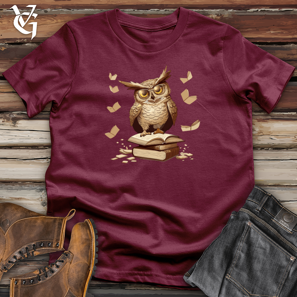 Owl Bookworm Adventure Softstyle Tee