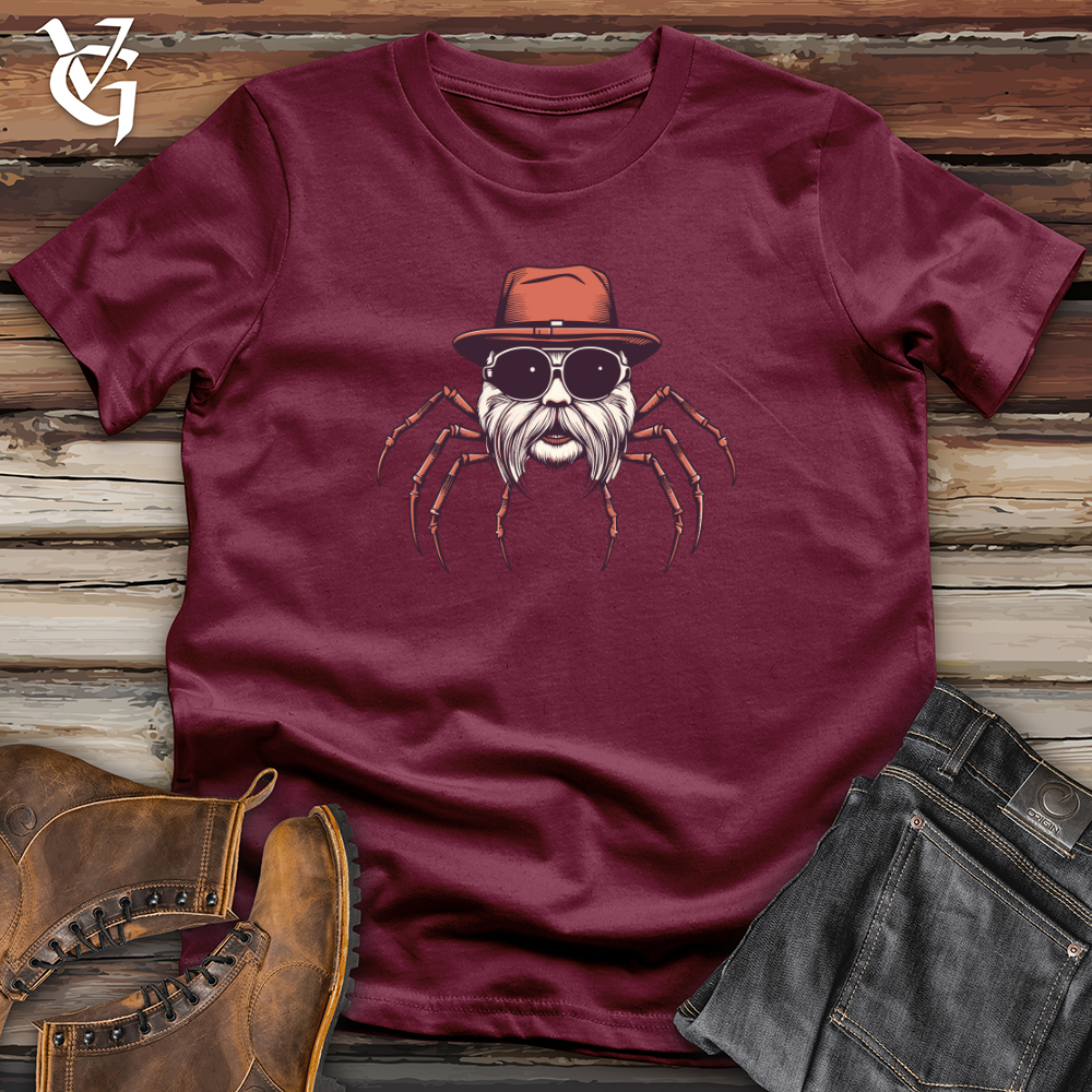 Spider Silken Web Hipster Threads Softstyle Tee