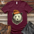 Bear Wearing Hunters Beanie V-Neck Tee