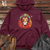 Vintage Cosmic Beanie Lion Midweight Hooded Sweatshirt