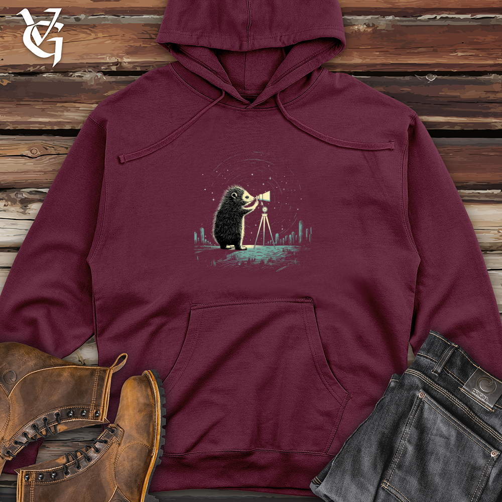 Stellar Quill Quest  Midweight Hooded Sweatshirt