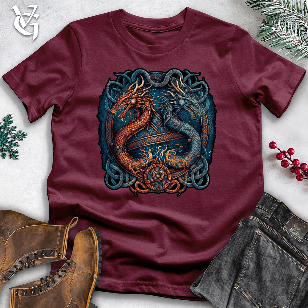 Double Trouble Dragon Cotton Tee