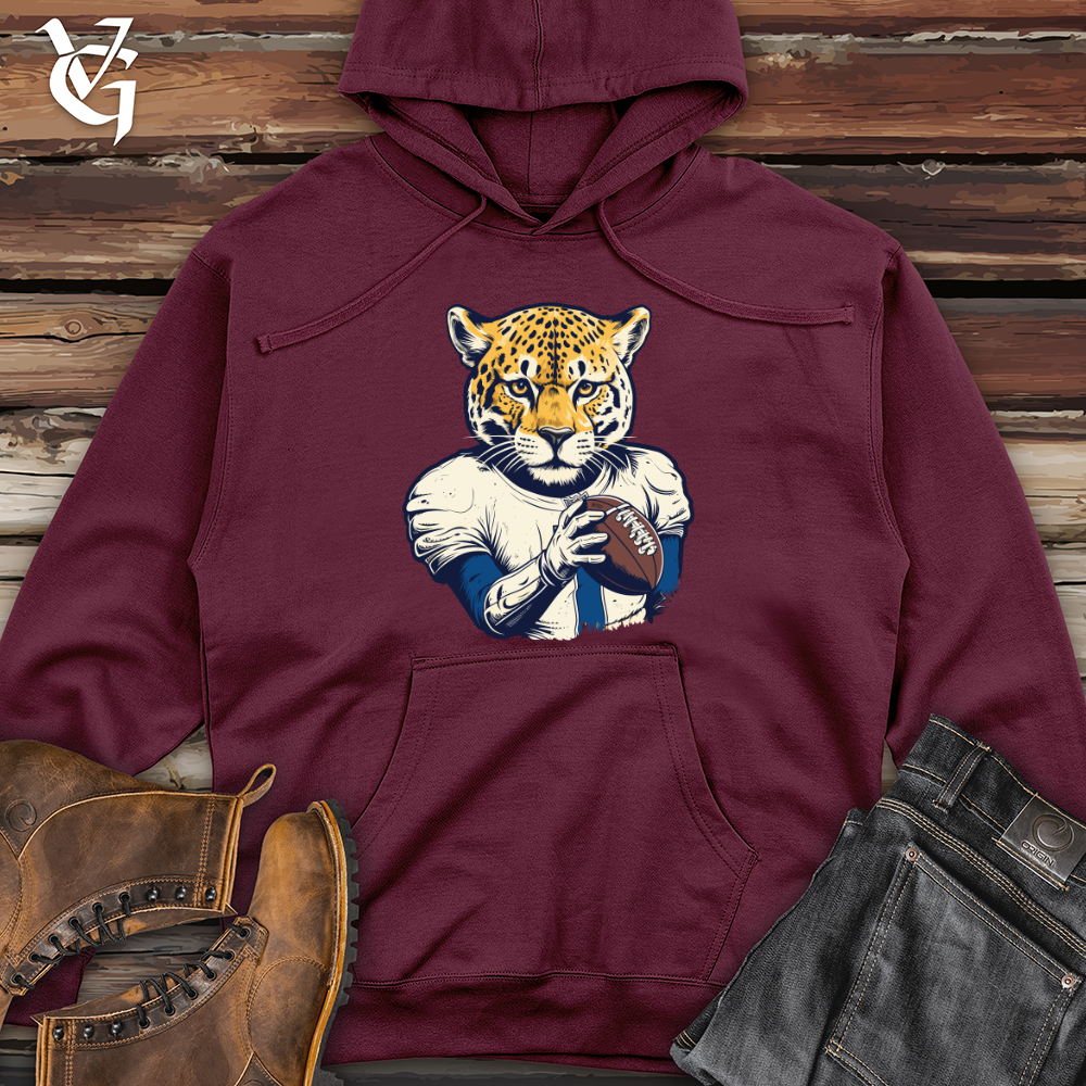 Blitzing Cheetah Midweight Hooded Sweatshirt