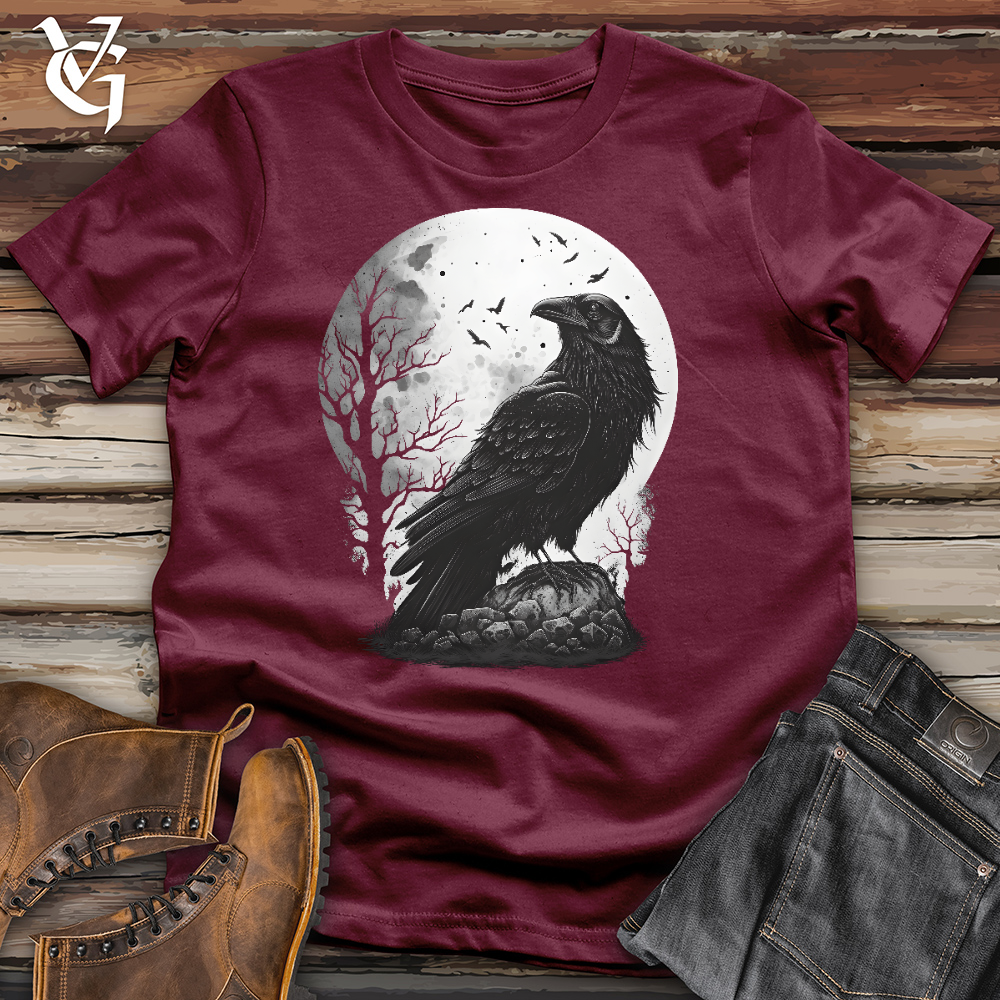 Midnight Raven Perch Cotton Tee
