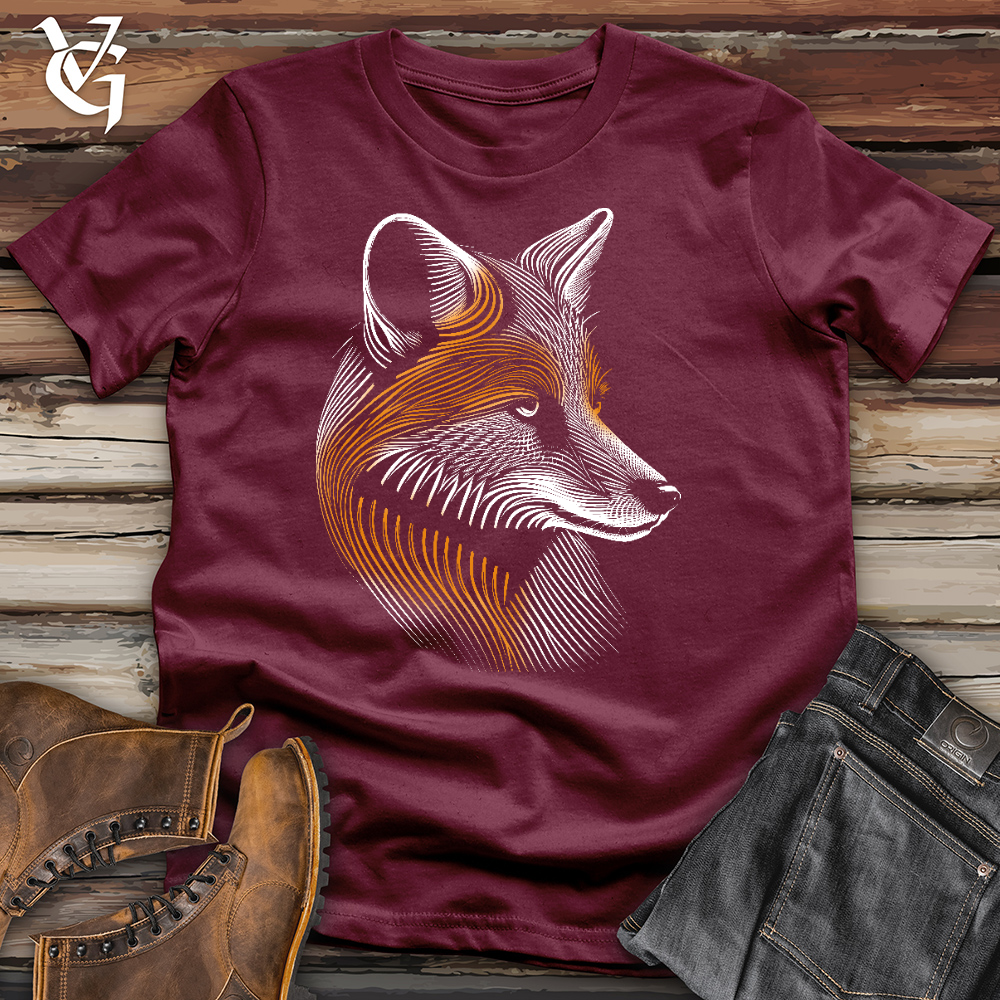 Fox Painting Cotton Tee