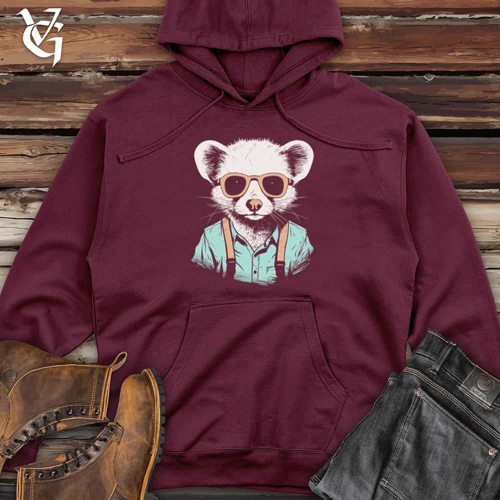 Ferret Fashion Midweight Hooded Sweatshirt