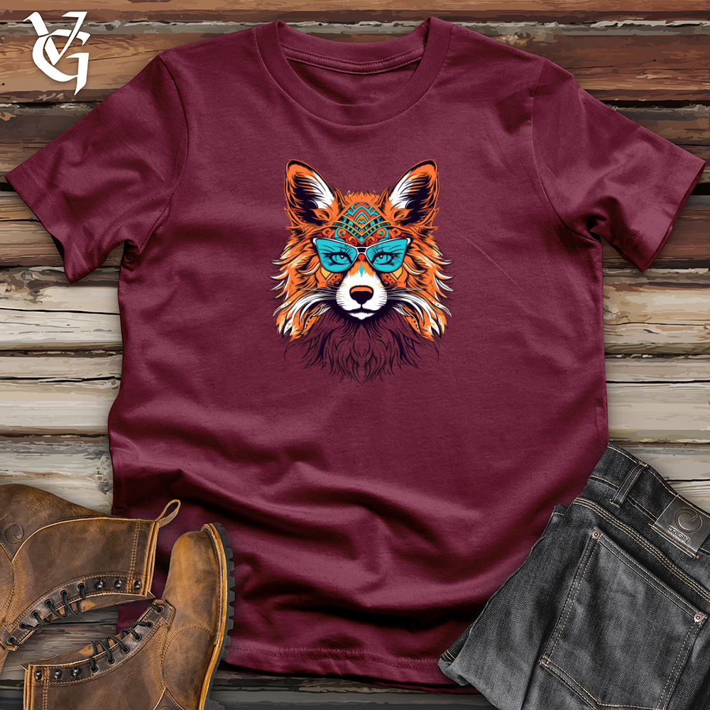 Vintage Hippy Fox 01 Softstyle Tee