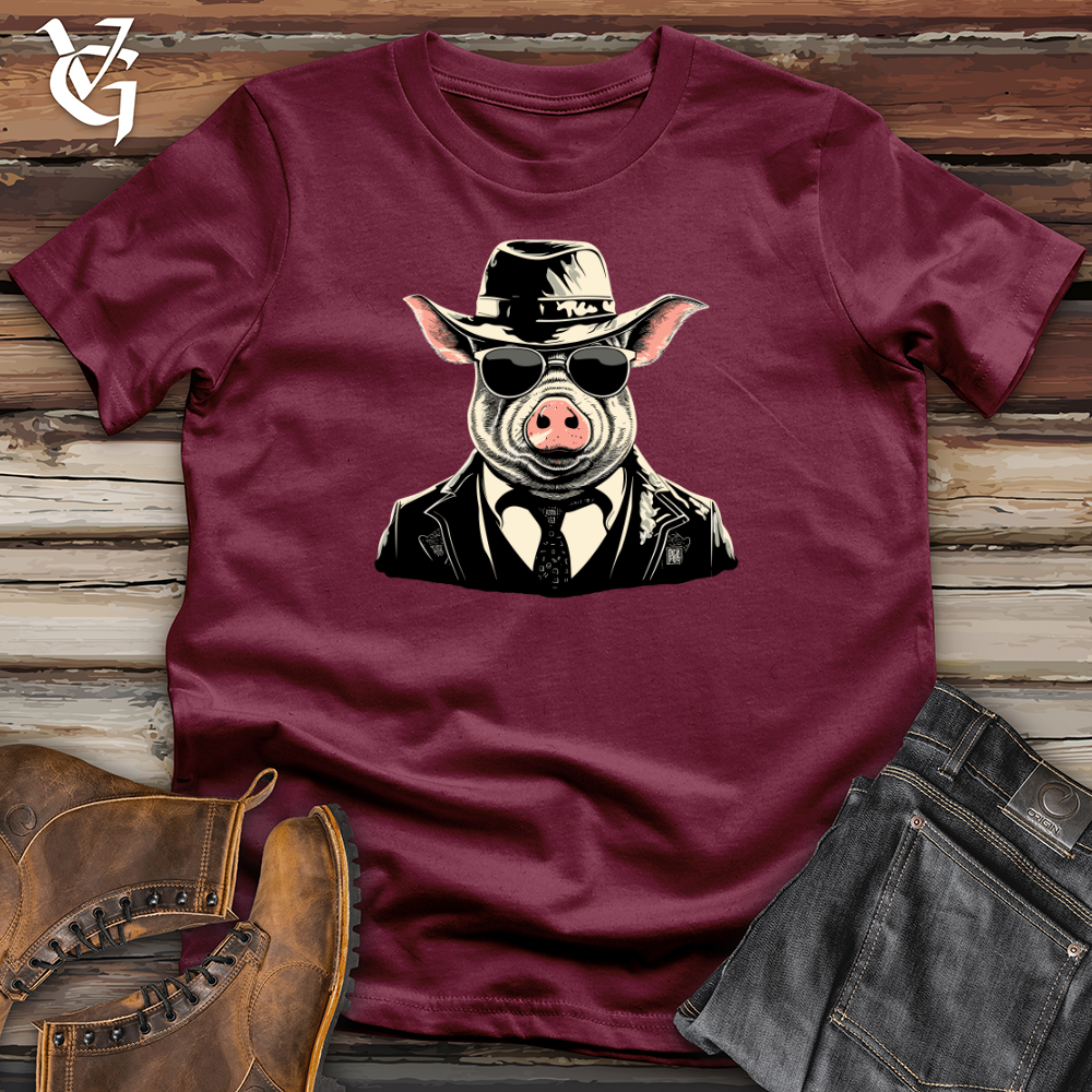 Retro Gangster Hog Softstyle Tee