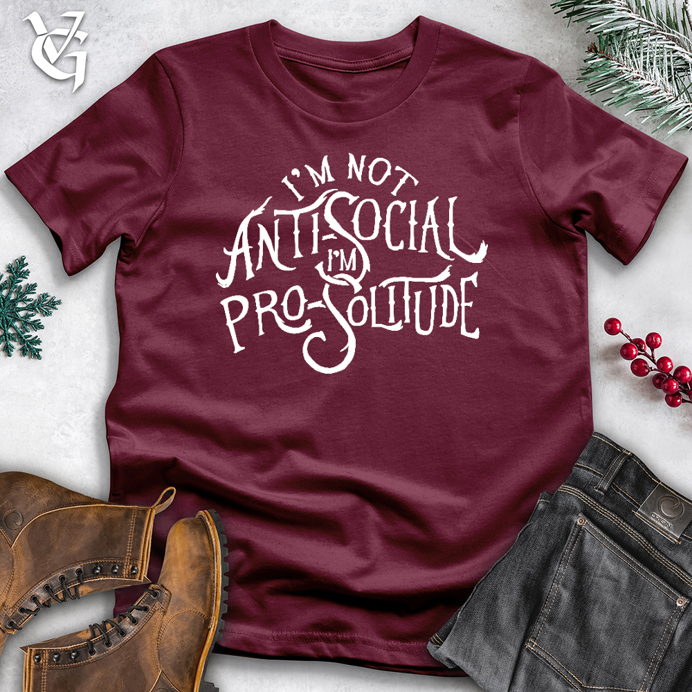 I'm Not AntiSocial Cotton Tee