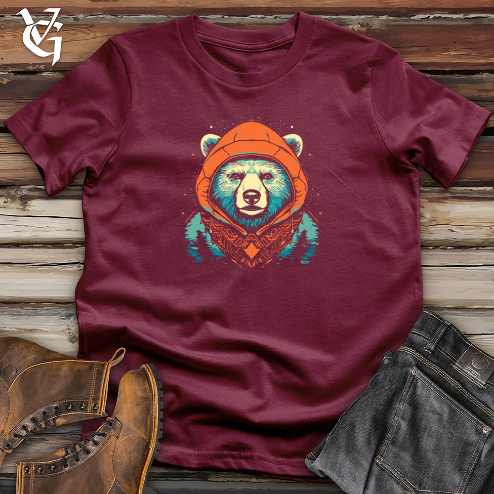 Retro Cosmic Beanie Bear Softstyle Tee