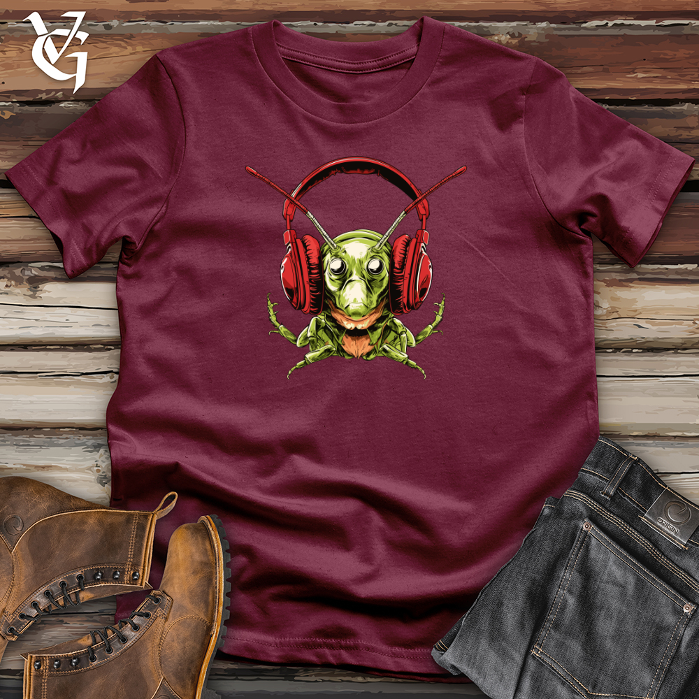 Grasshopper Groove Headphone Vibes Softstyle Tee