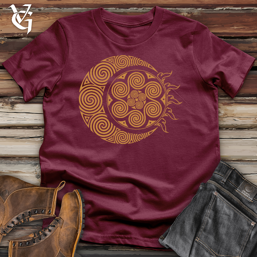 Spiral Celtic Moon 01 Softstyle Tee