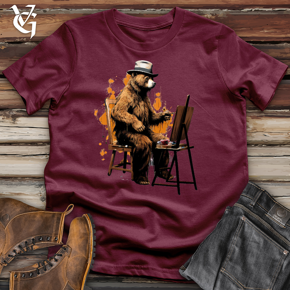 Painting Bear Cotton Tee