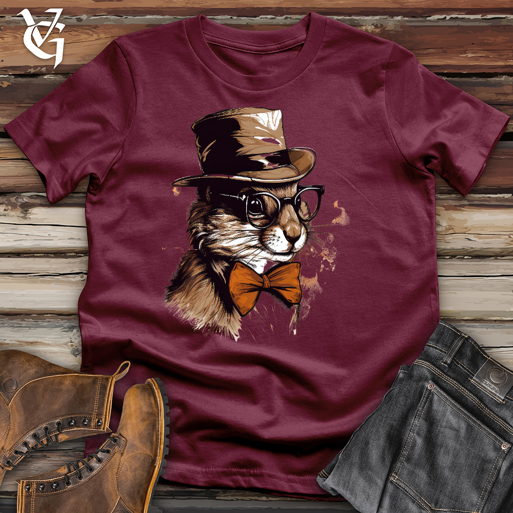 Dignified Squirrel Cotton Tee