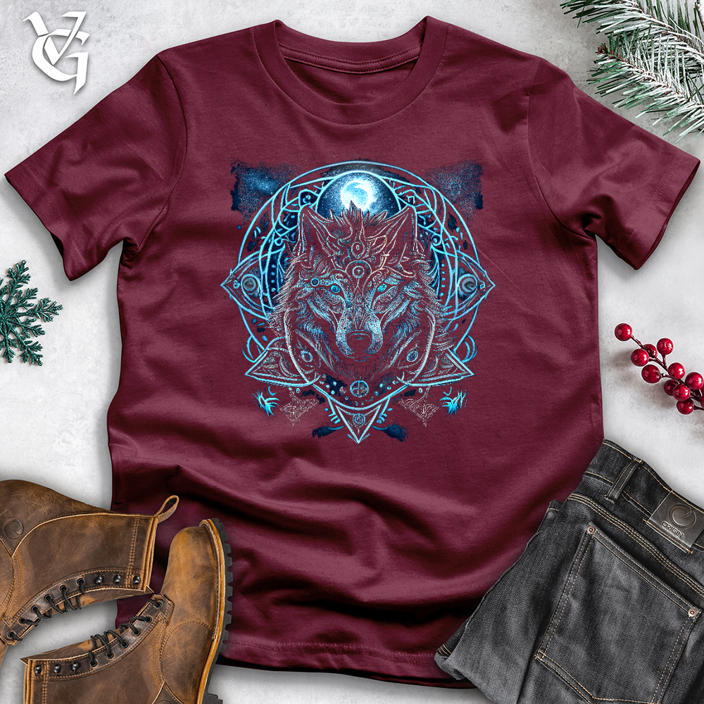 Celtic Fenrir Wolf Cotton Tee