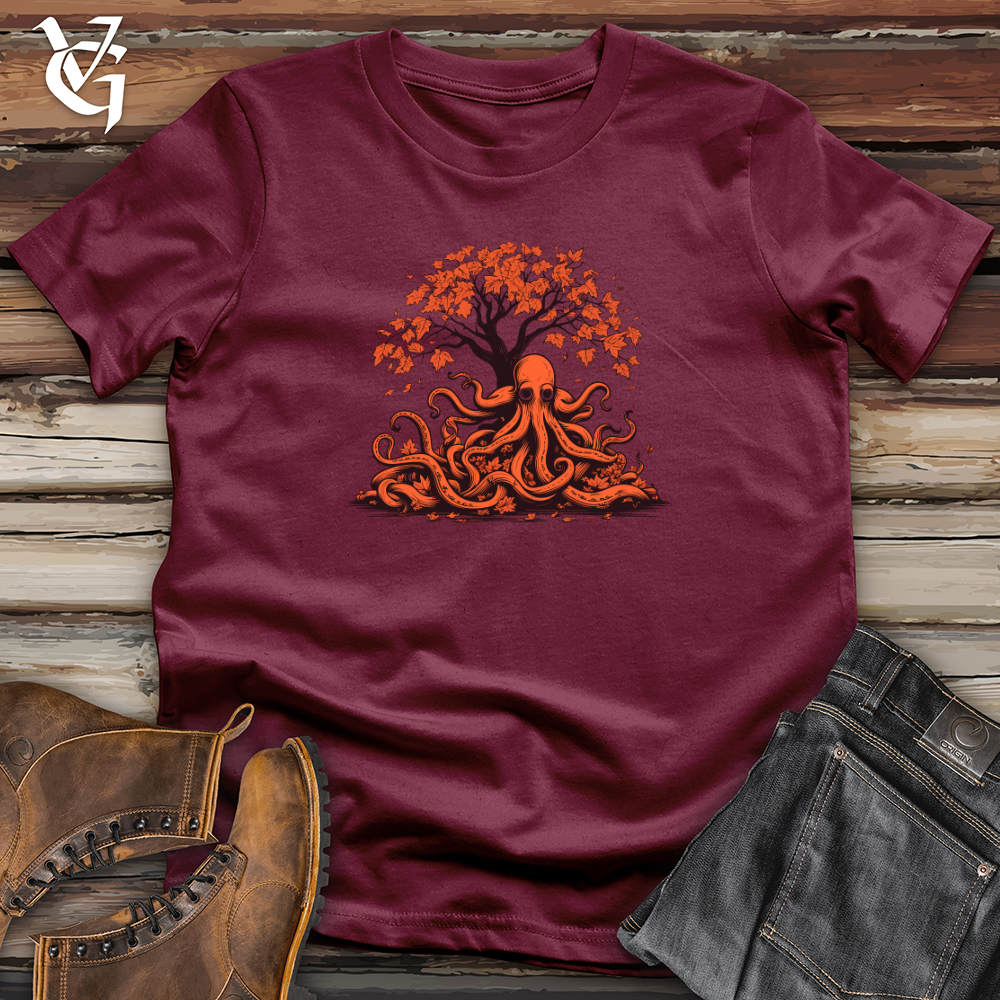 Retro Leaf Raker Softstyle Tee
