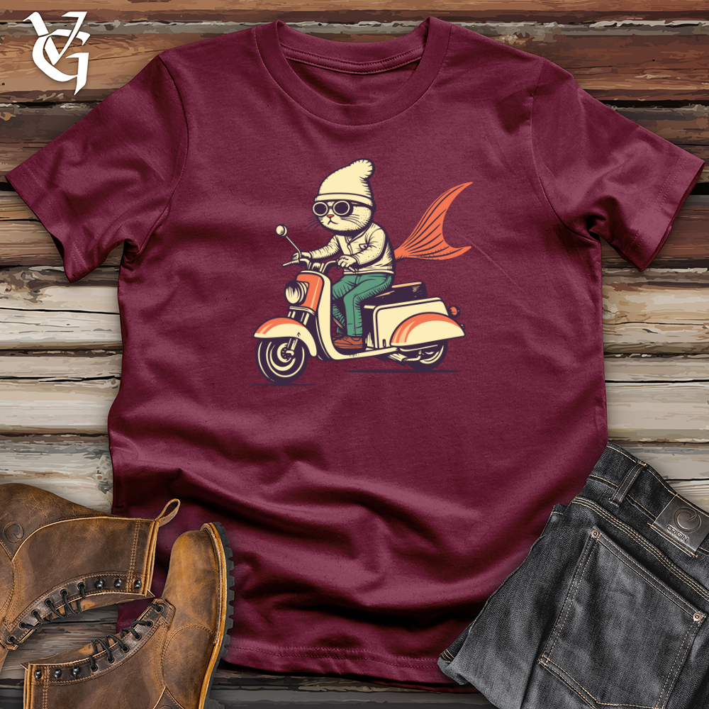 Cat Fish Scooter Adventure Softstyle Tee