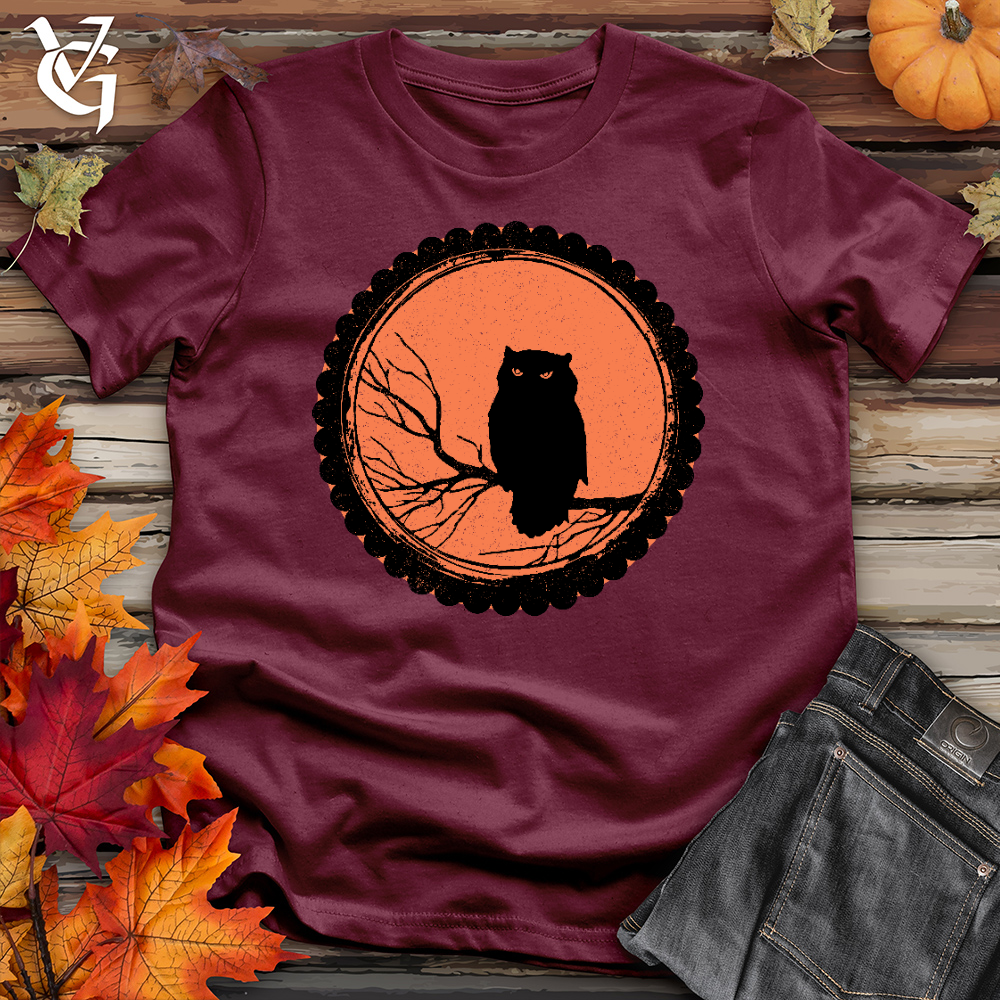 O'hallow's Owl Cotton Tee